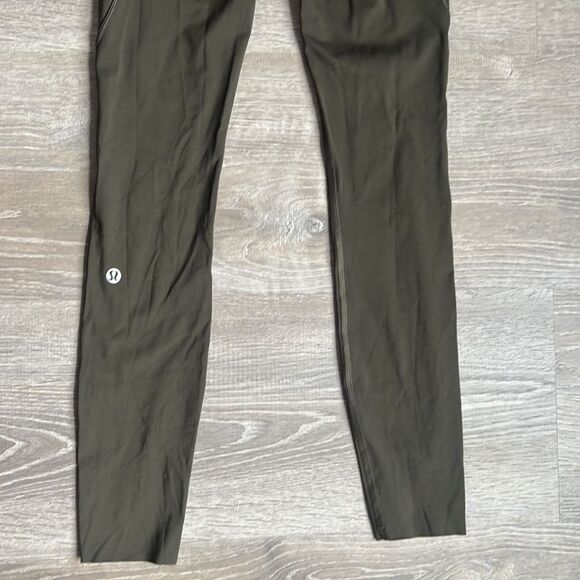 Lululemon 7/8 Tight II *Nulux 25" Dark Olive - Picture 6 of 12